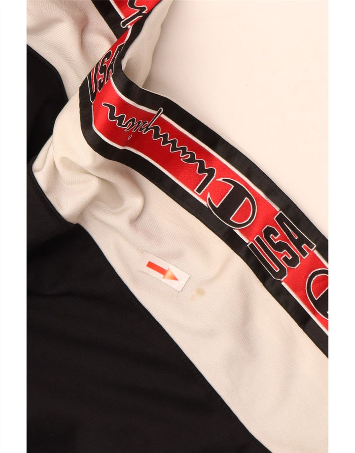 CHAMPION Jaqueta masculina de agasalho gráfico grande bloco colorido multicolorido