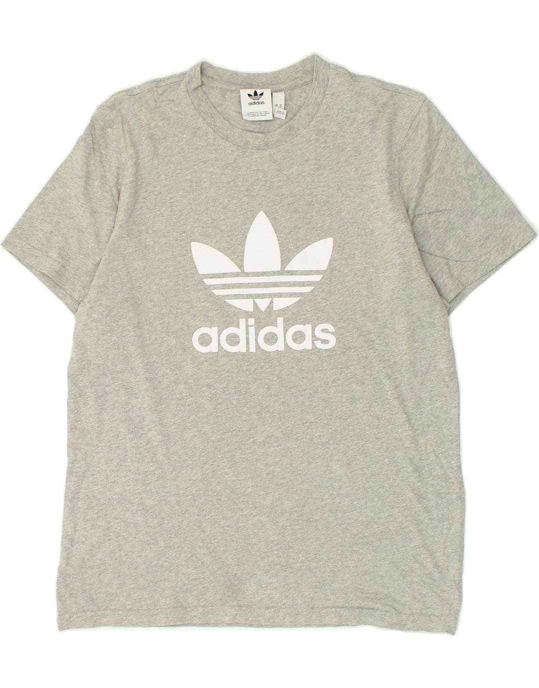 ADIDAS Mens Graphic T-Shirt Top Small Grey | Vintage Adidas | Thrift | Second-Hand Adidas | Used Clothing | Messina Hembry 