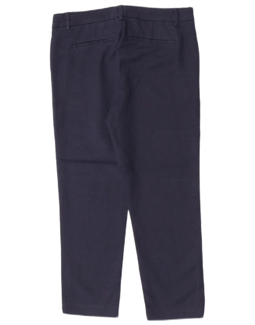 Calça cropped feminina Tommy Hilfiger US 8 médio W30 L24 azul marinho