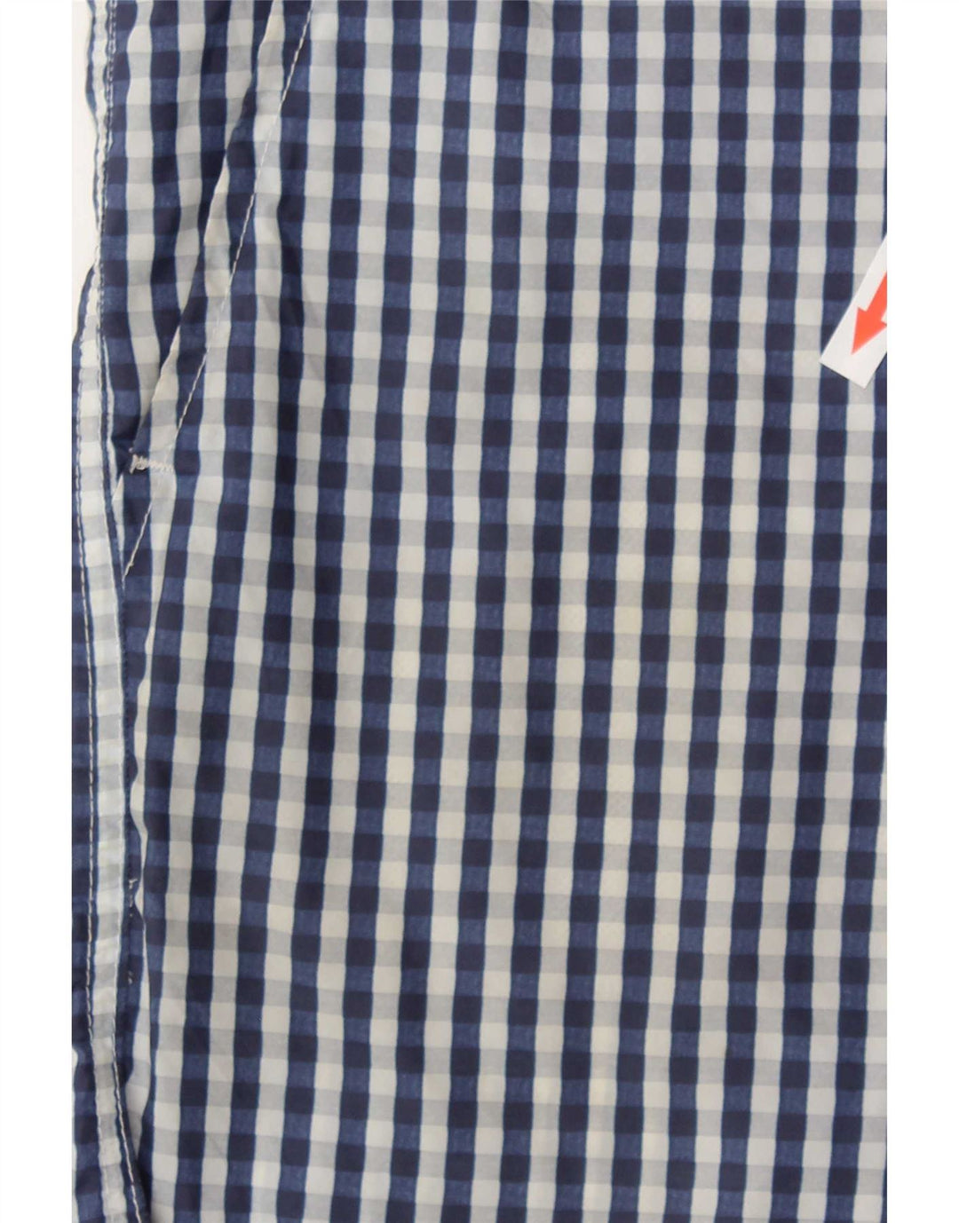 Dolce & Gabbana Shorts de banho masculino grande xadrez azul