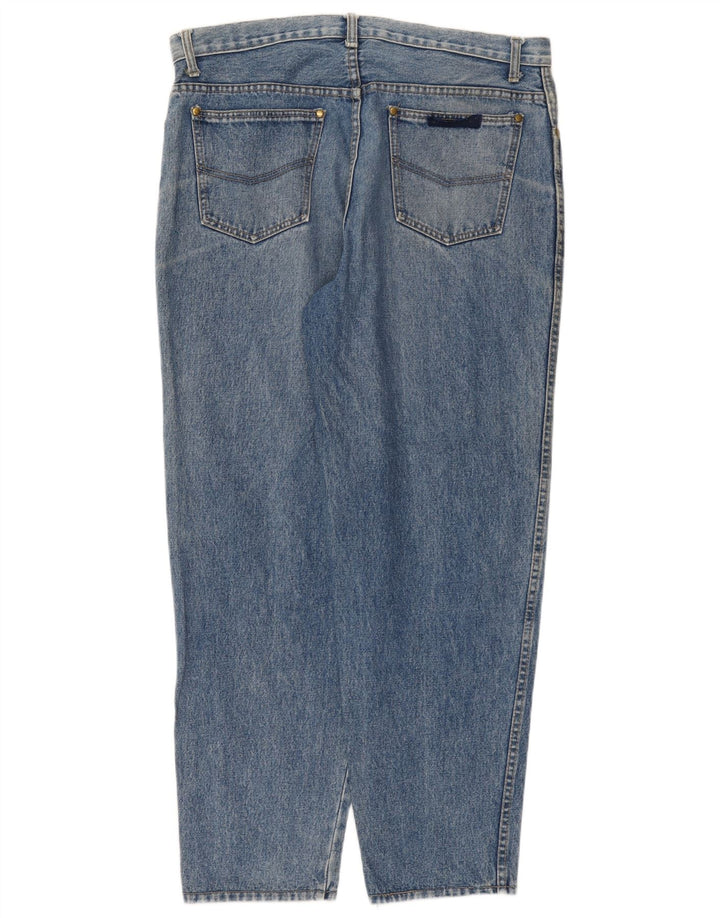 Jeans cônicos masculinos Gap W36 L31 azul