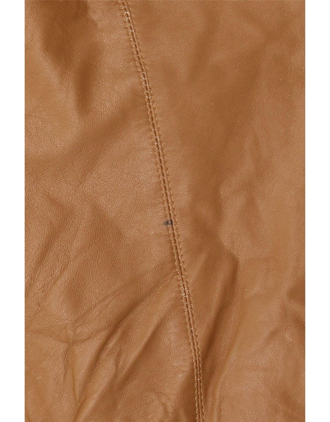 Jaqueta de couro feminina vintage IT 48 XL couro bege