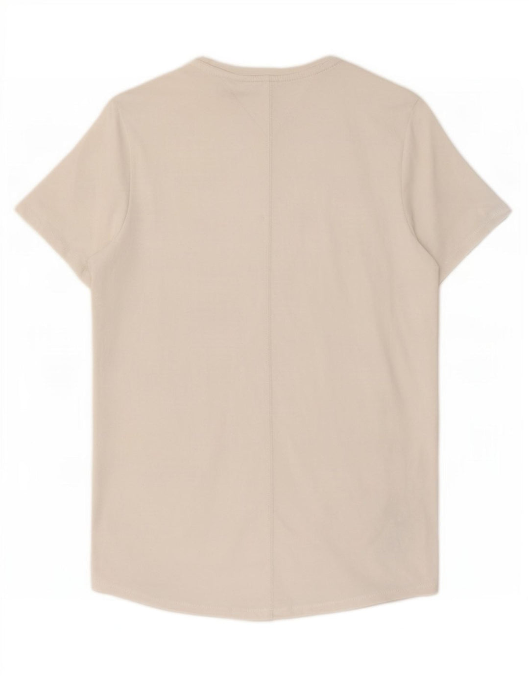 Camiseta masculina Tommy Hilfiger Top médio algodão branco
