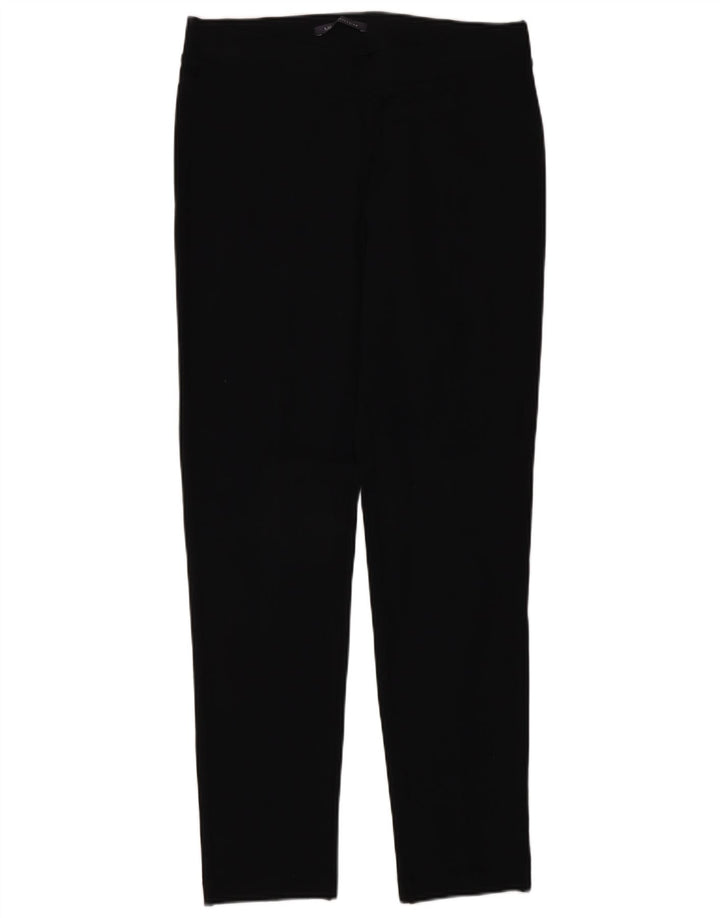 Leggings femininos Marks & Spencer Reino Unido 12 viscose preta média