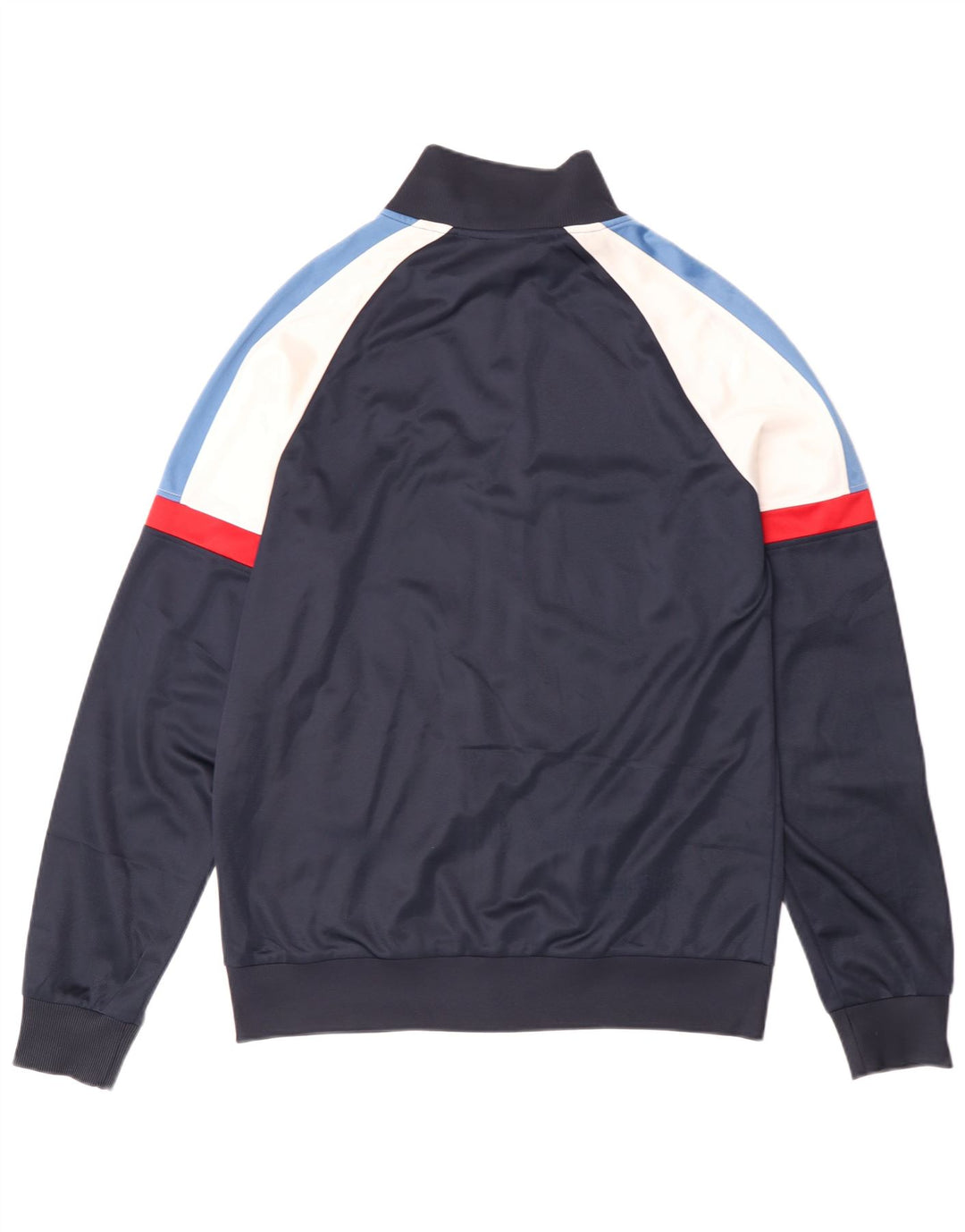 Diadora Mens Tracksuit Top Jacket Grande Azul Marinho Colourblock Poliéster