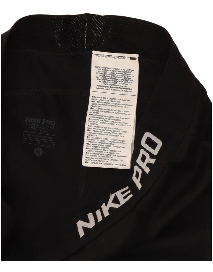 Leggings Nike Dri Fit Graphic Capri UK 12 Médio Preto Poliéster