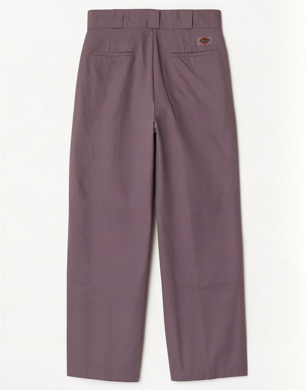 Calça Chino reta feminina Dickies W26 L26 poliéster roxo