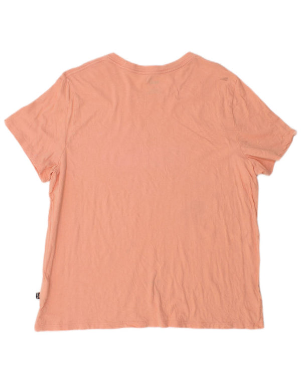 Camiseta feminina PUMA com estampa gráfica UK 18 XL algodão rosa