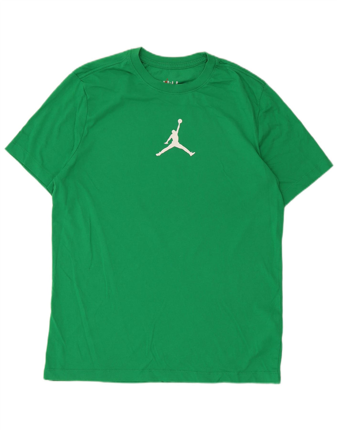 Jordan Mens Camiseta Top Médio Algodão Verde