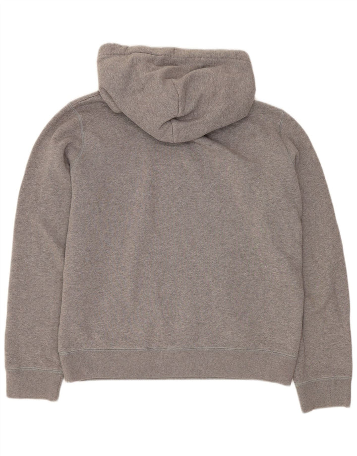 JACK WILLS Salcombe Devon moletom com capuz grande feminino Reino Unido 10 pequeno cinza