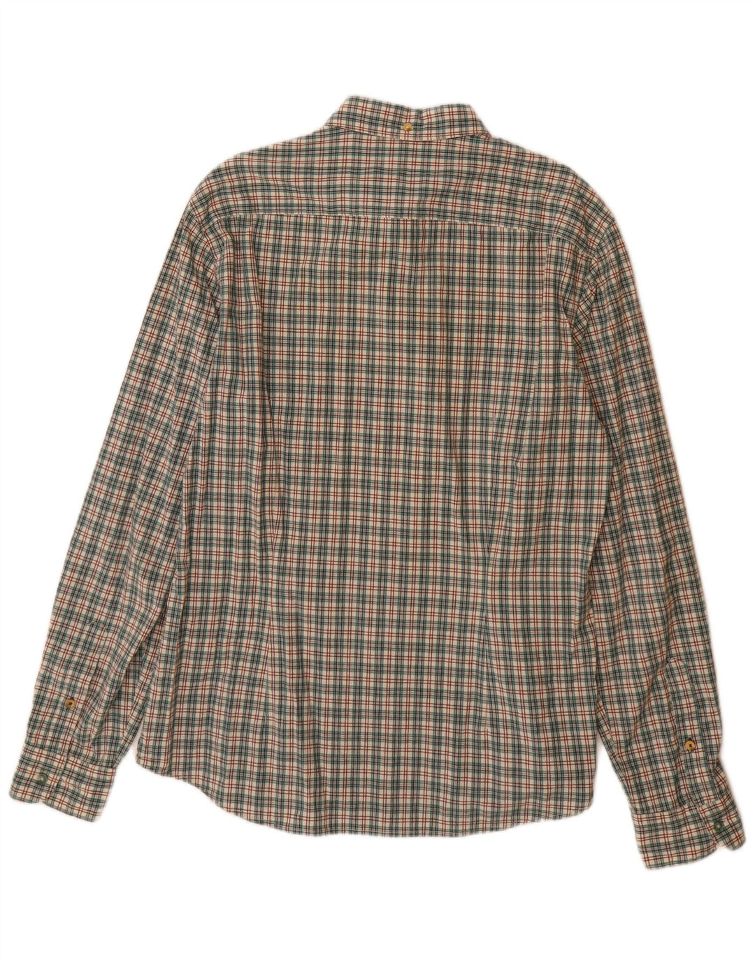 Camisa masculina GAS XL algodão xadrez multicolorido