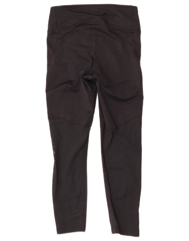 Leggings Nike Dri Fit Crop Feminino UK 8 Pequeno Poliéster Preto