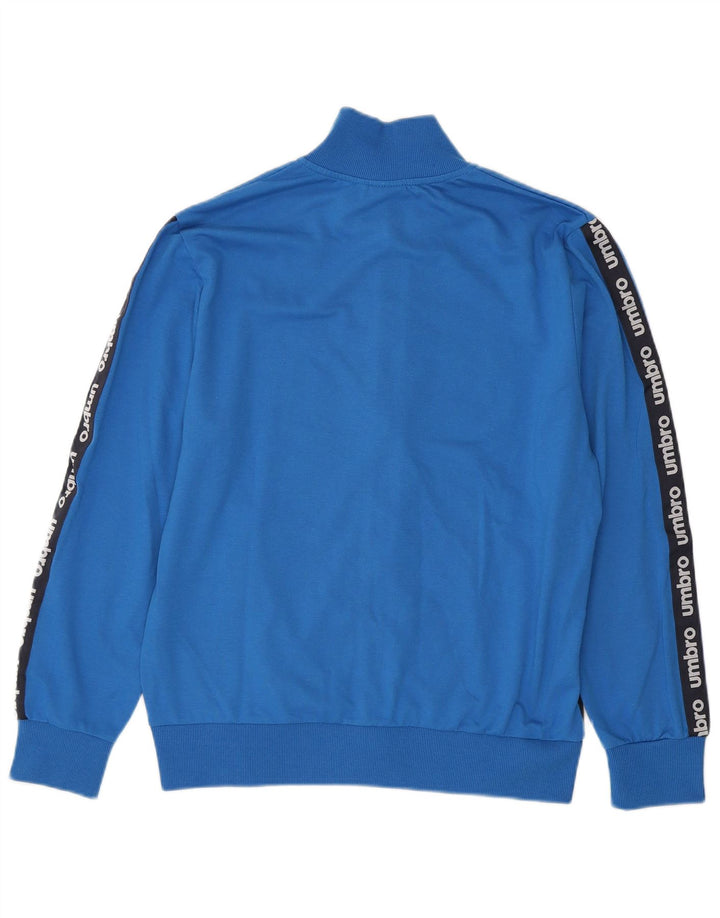 Under Armour Masculino Graphic Tracksuit Top Jacket Medium Blue Colourblock