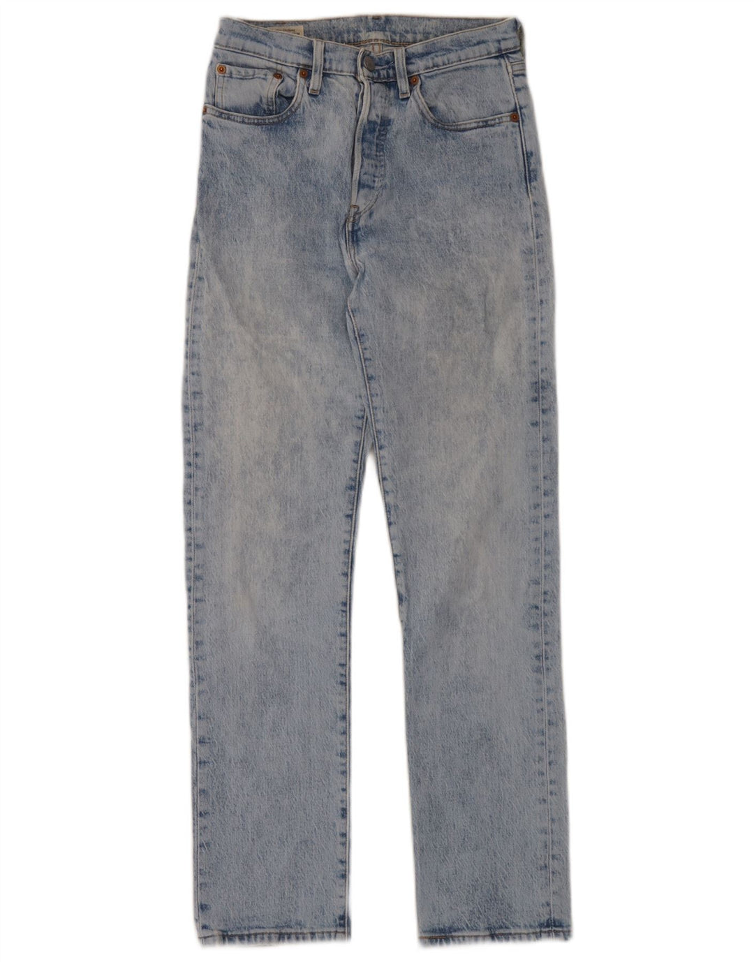 Calça Jeans Slim Feminina Levi's W25 L30 Azul Algodão