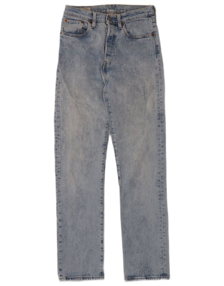 Calça Jeans Slim Feminina Levi's W25 L30 Azul Algodão