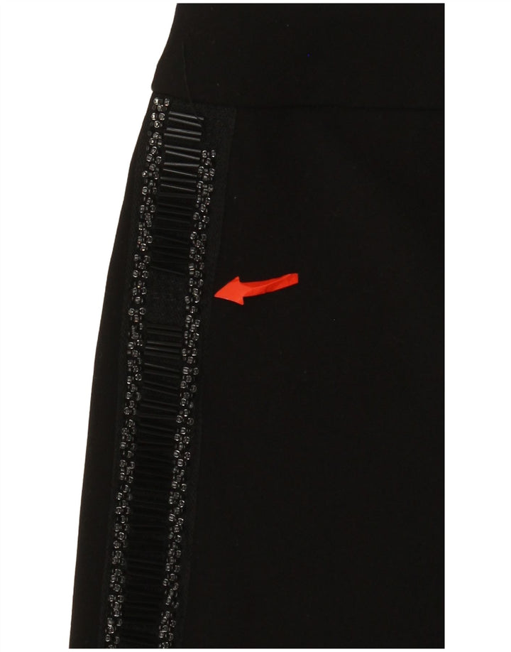 Shorts casual feminino Zara XS W24 poliéster preto