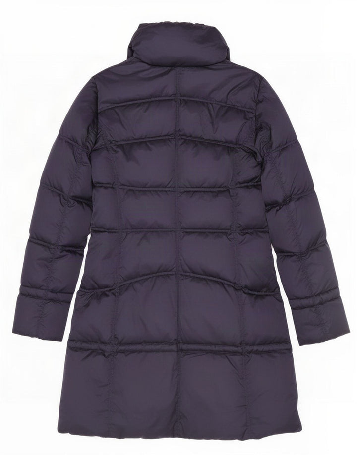 Casaco acolchoado feminino Geospirit US 4 pequeno azul marinho poliamida