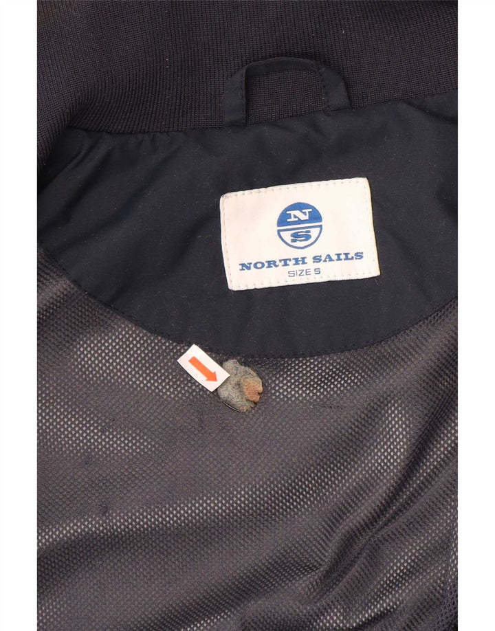 Jaqueta bomber masculina North Sails Graphic UK 36 pequena azul marinho nylon