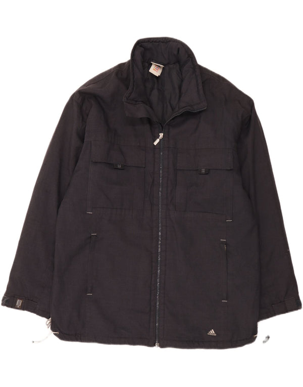 Adidas Mens Utility Jacket UK 44/46 Grande Poliéster Preto