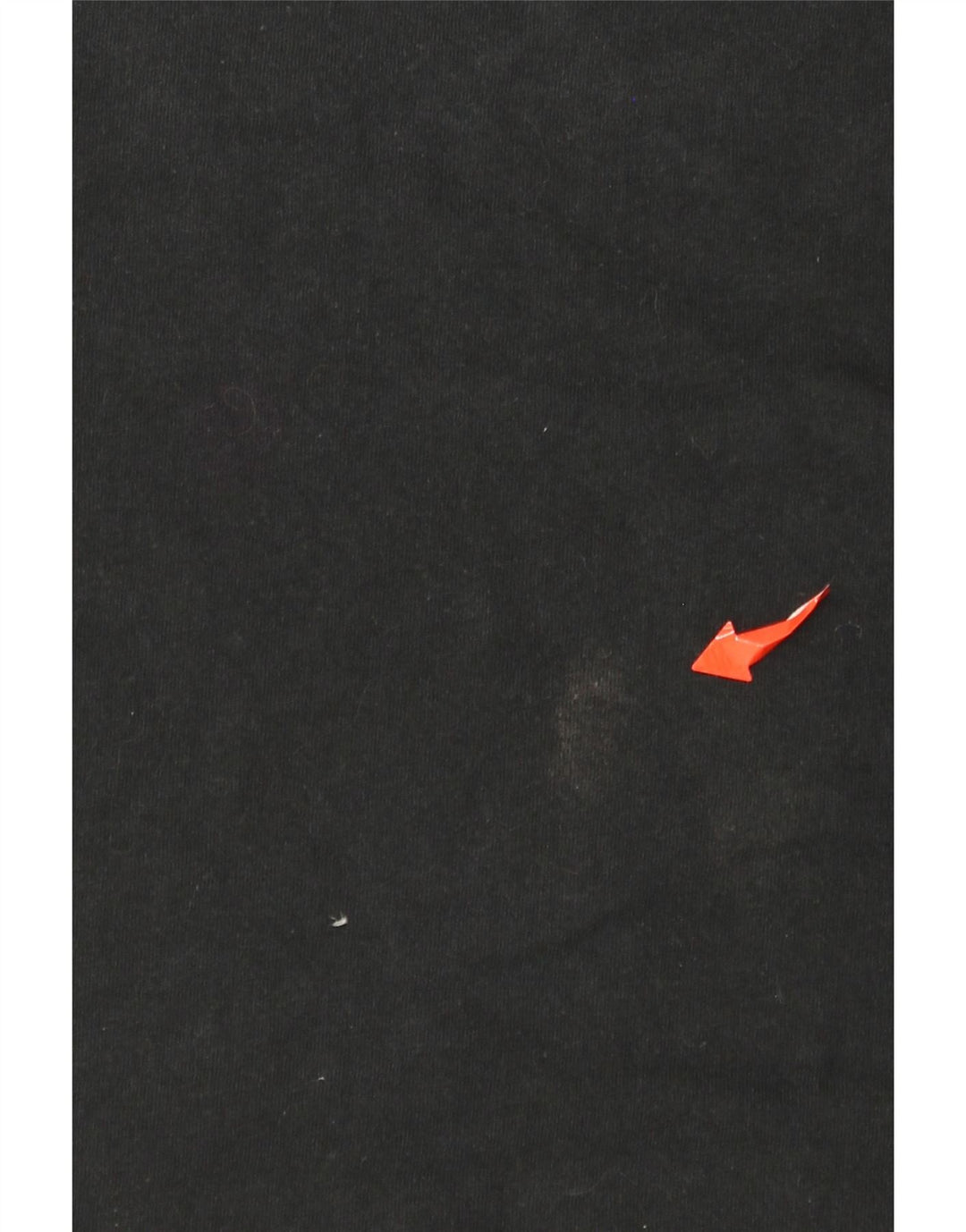 Camiseta masculina All Saints com ajuste relaxado e estampa gráfica pequena de algodão preto