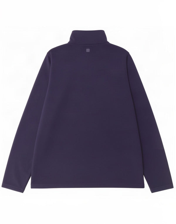 Mountain Warehouse Womens Zip Neck Fleece Jumper UK 14 Medium Navy Blue
