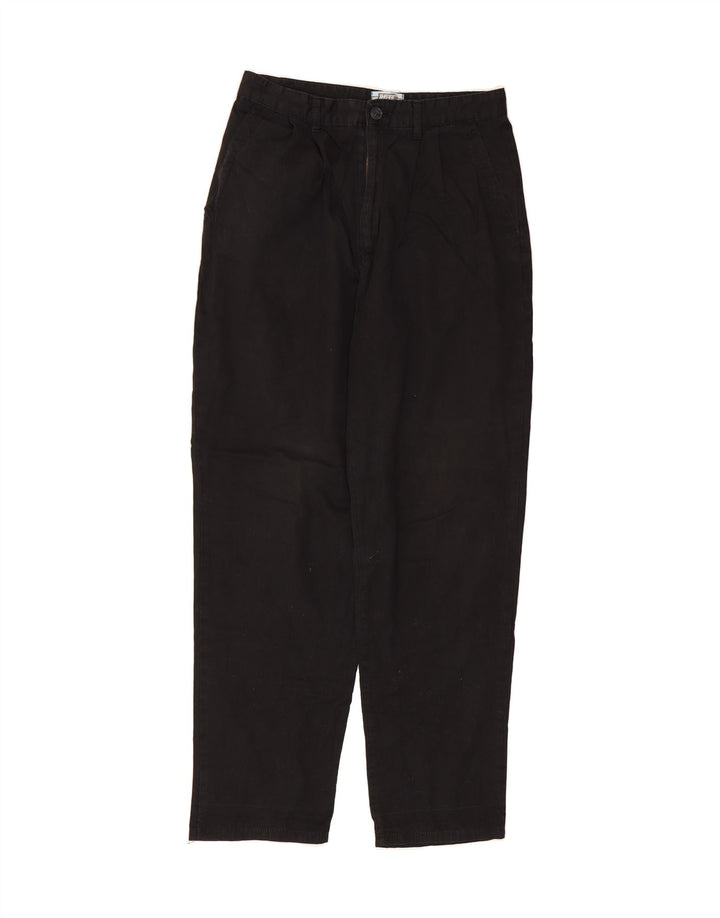 RIFLE Mens Tapered Chino Trousers W31 L30 Black Cotton Vintage Rifle and Second-Hand Rifle from Messina Hembry 