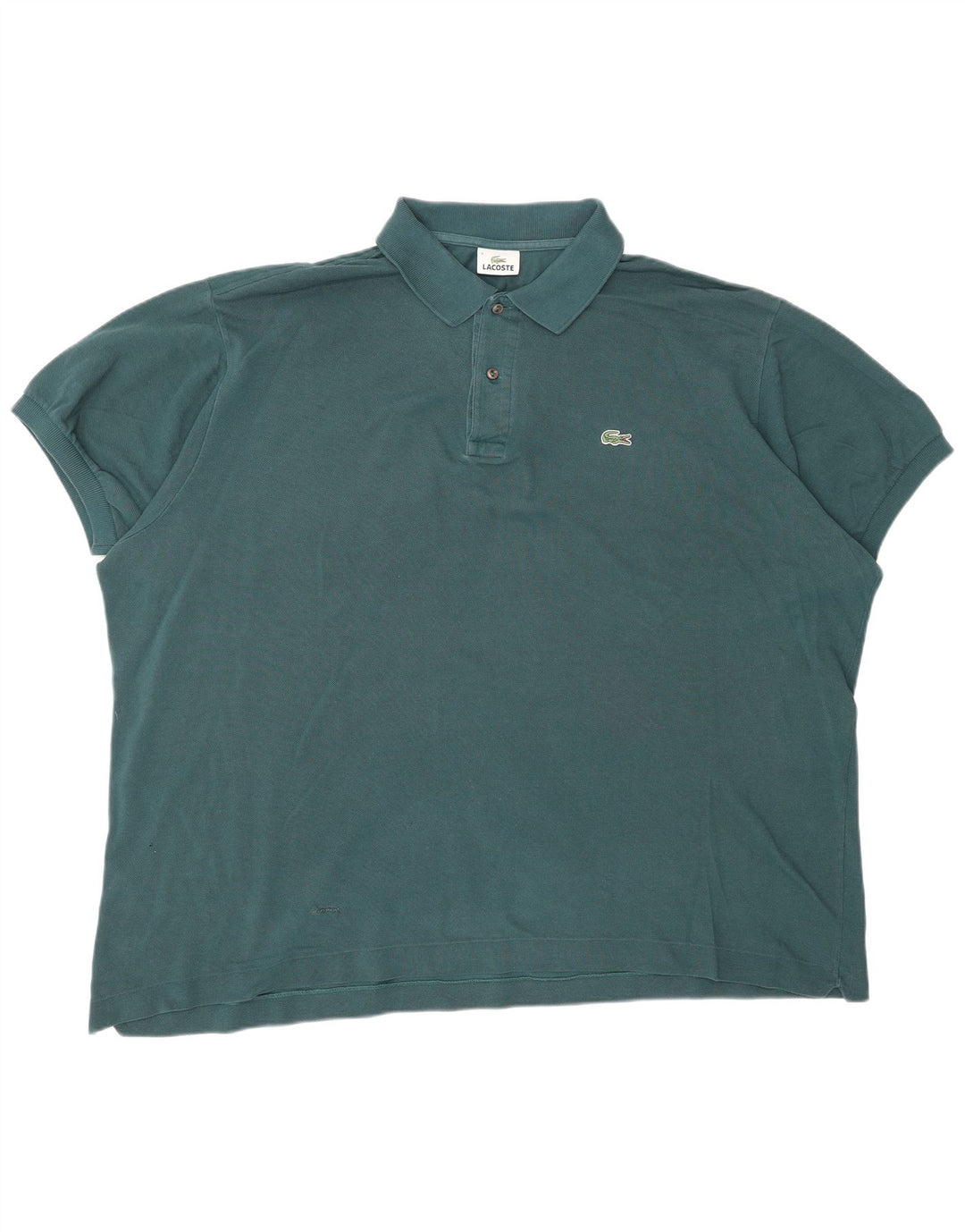 Camisa polo masculina LACOSTE tamanho 9 4XL algodão verde