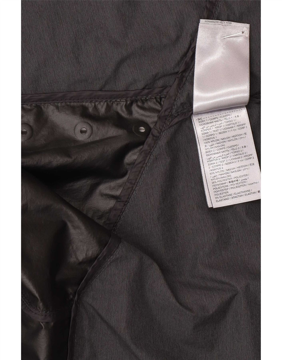 Superdry Mens Gilet UK 38 Medium Grey Colourblock Nylon