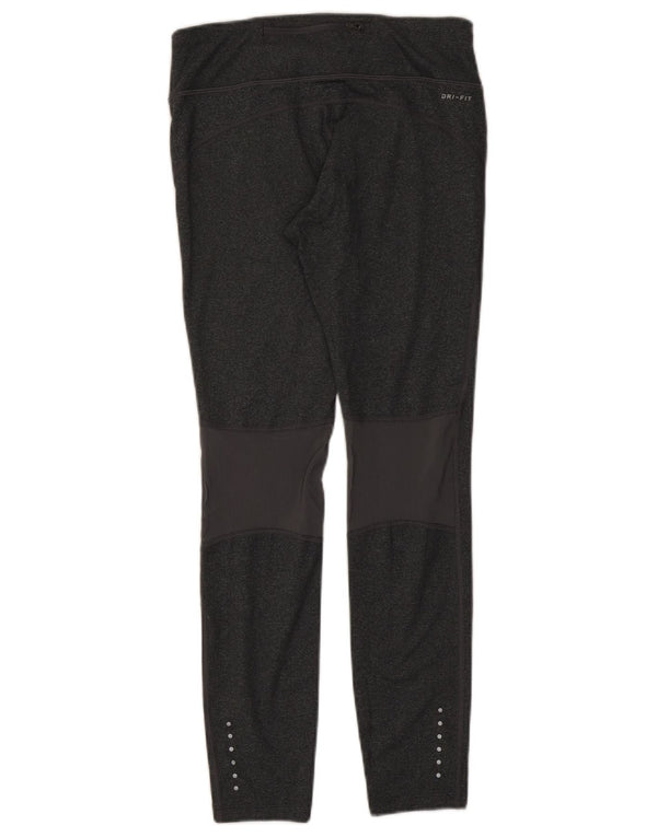 Leggings Nike Dri Fit Feminina UK 12 Cinza Médio