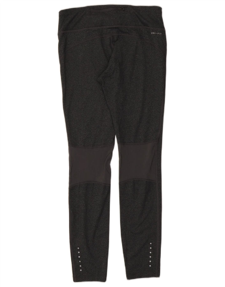 Leggings Nike Dri Fit Feminina UK 12 Cinza Médio