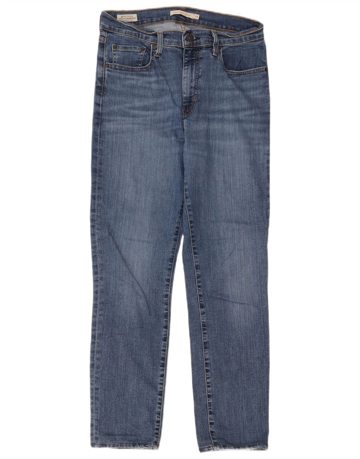 Calça Jeans Levis Feminina 724 High Rise Straight W29 L28 Azul