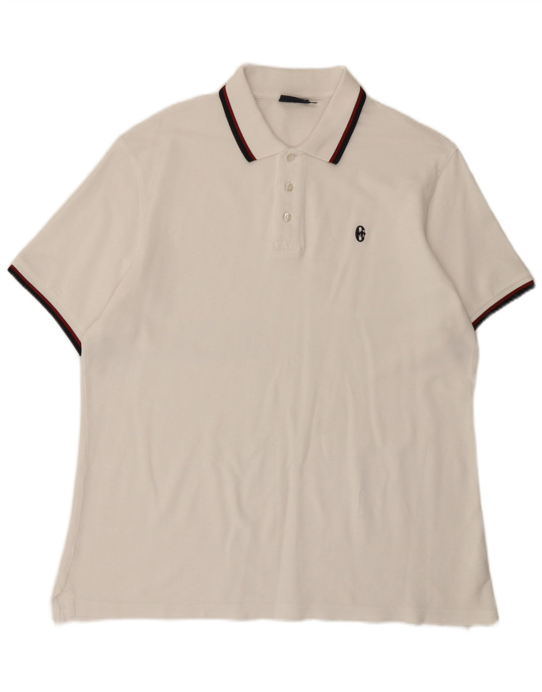 Camisa polo masculina Conte of Florence 2XL branca