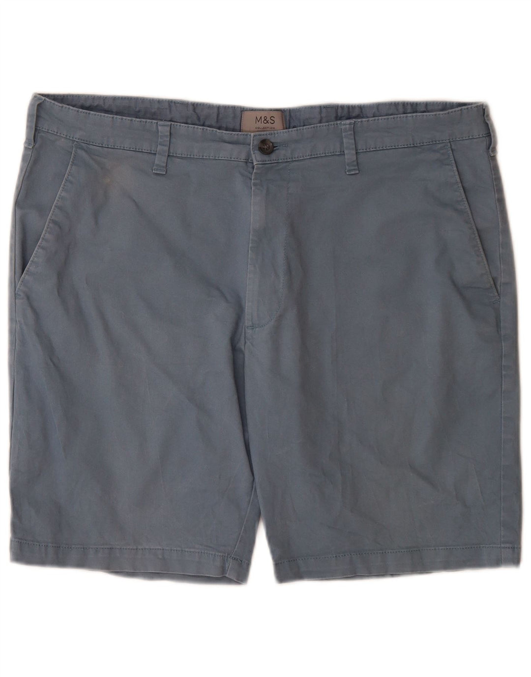 Shorts Chino Masculino Marks & Spencer W38 XL Azul