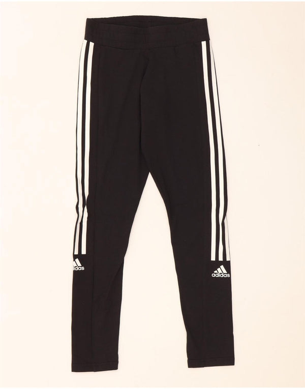 Leggings Adidas Aeroready Femininas UK 4/6 XS Algodão Preto