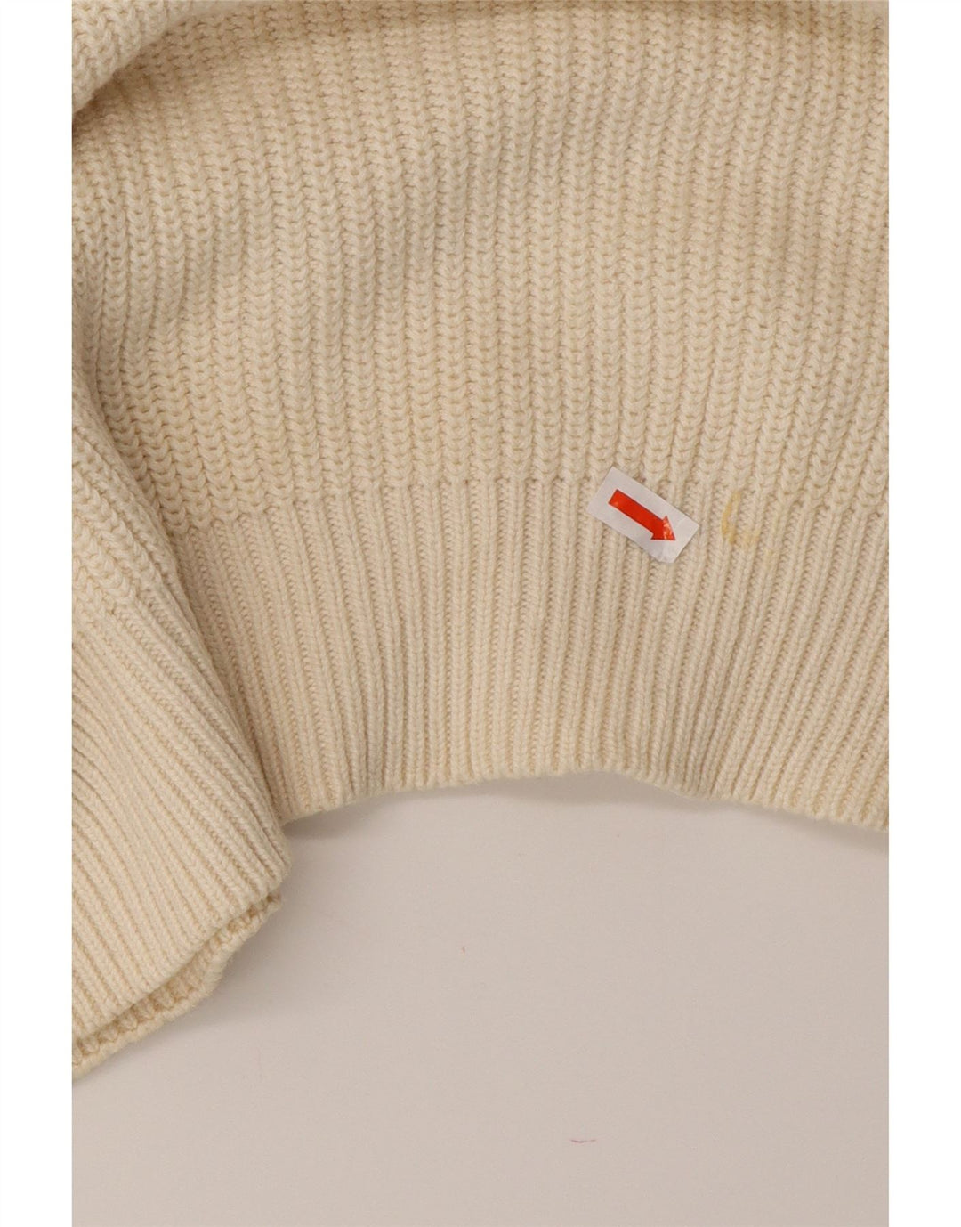 Suéter masculino KAPPA com decote em V XL algodão branco