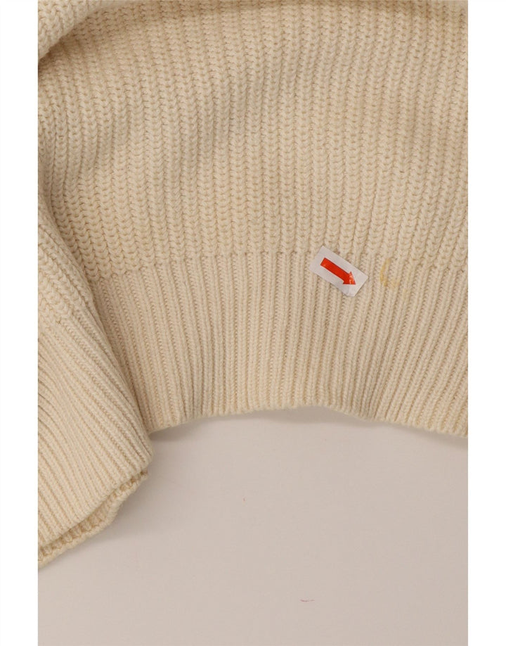 Suéter masculino KAPPA com decote em V XL algodão branco