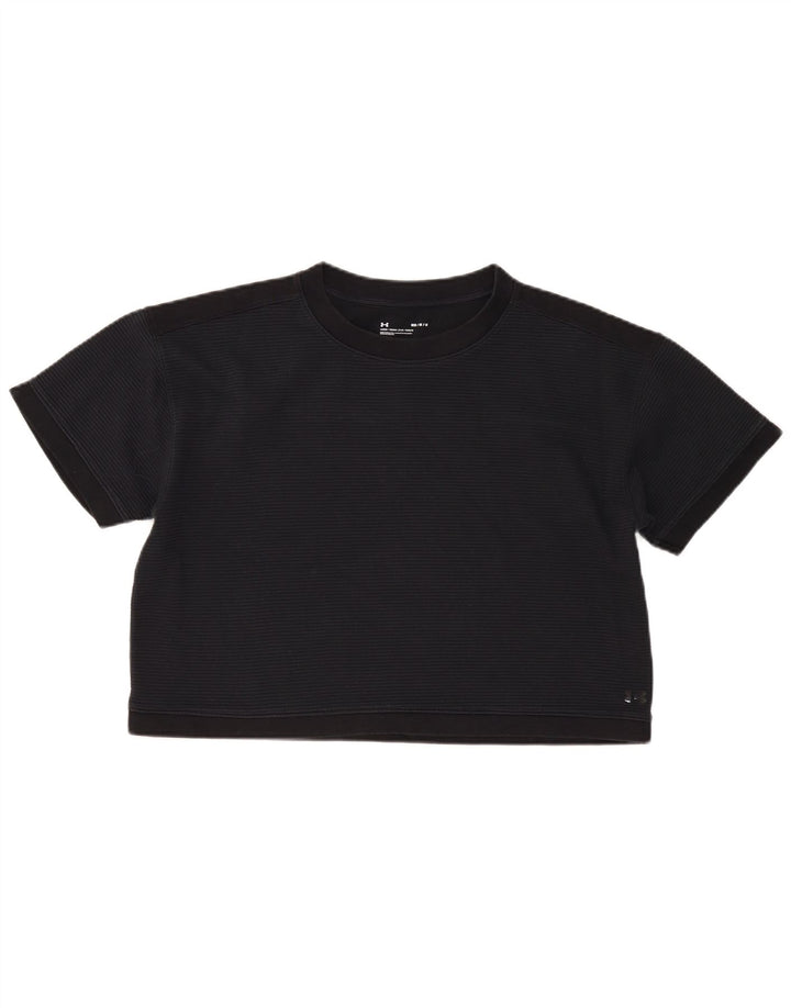 Under Armour Camiseta Feminina Oversized Graphic Top UK 14 Médio Preto