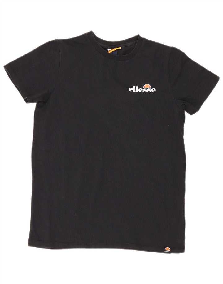 Camiseta Ellesse Boys Graphic 8-9 Anos Médio Algodão Preto