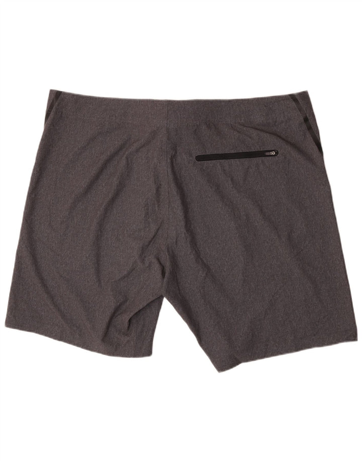 Calção de banho masculino C&A gráfico 2XL poliéster cinza