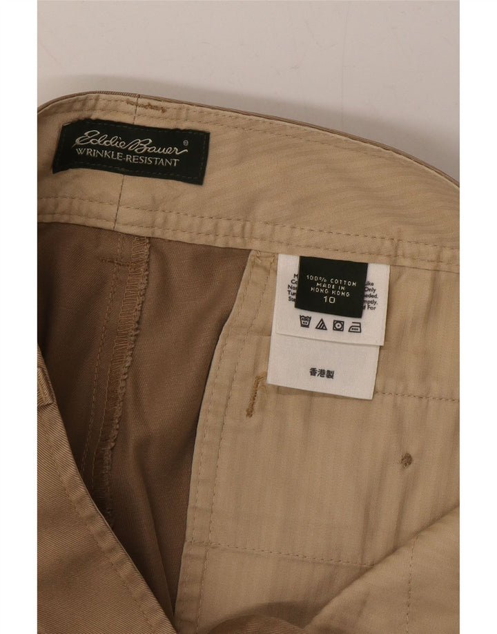 EDDIE BAUER Womens Bootcut Chino Trousers US 10 Large W34 L31 Beige Cotton Vintage Eddie Bauer and Second-Hand Eddie Bauer from Messina Hembry 