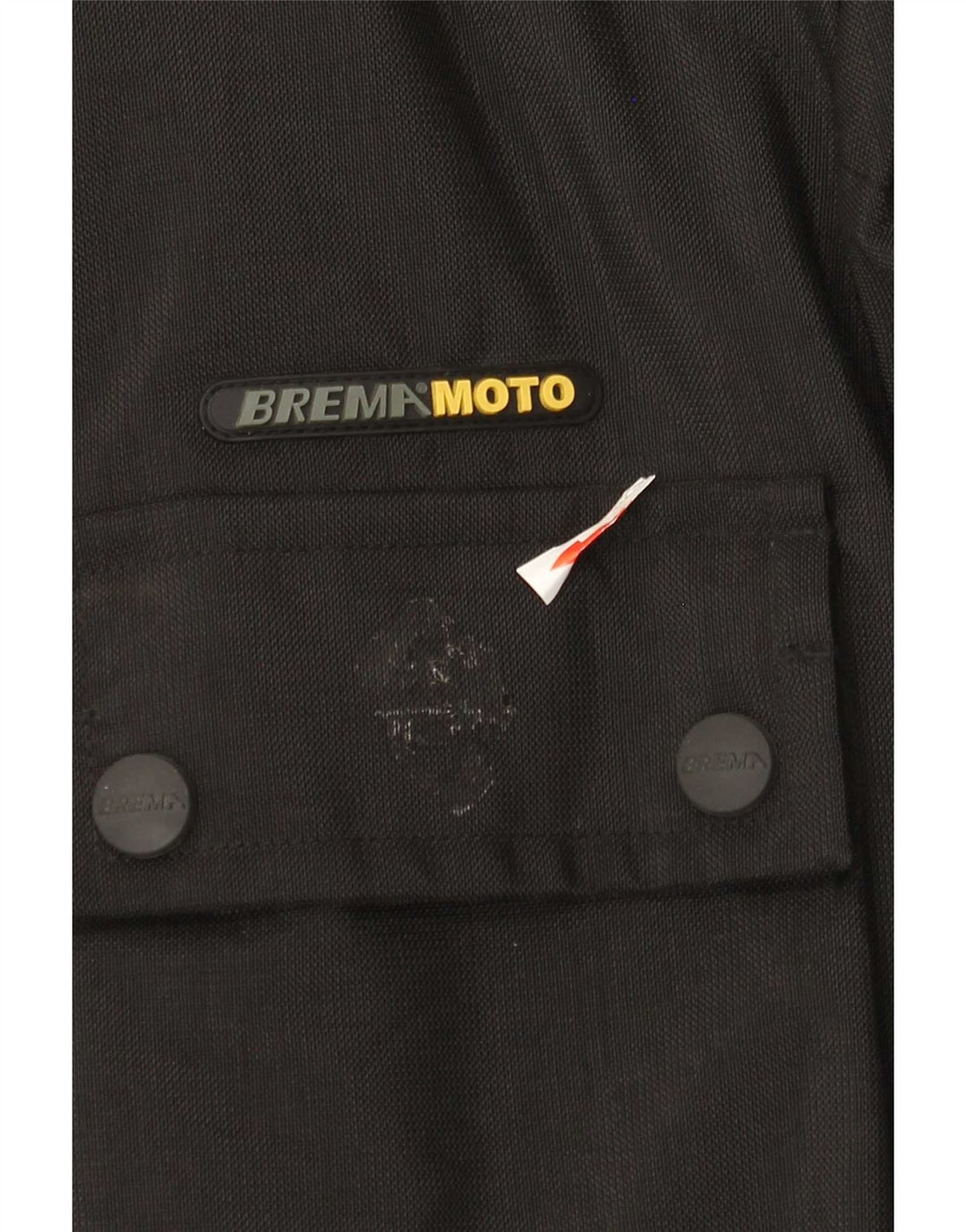 Jaqueta masculina Brema Graphic Racer IT 50 grande bloco colorido preto