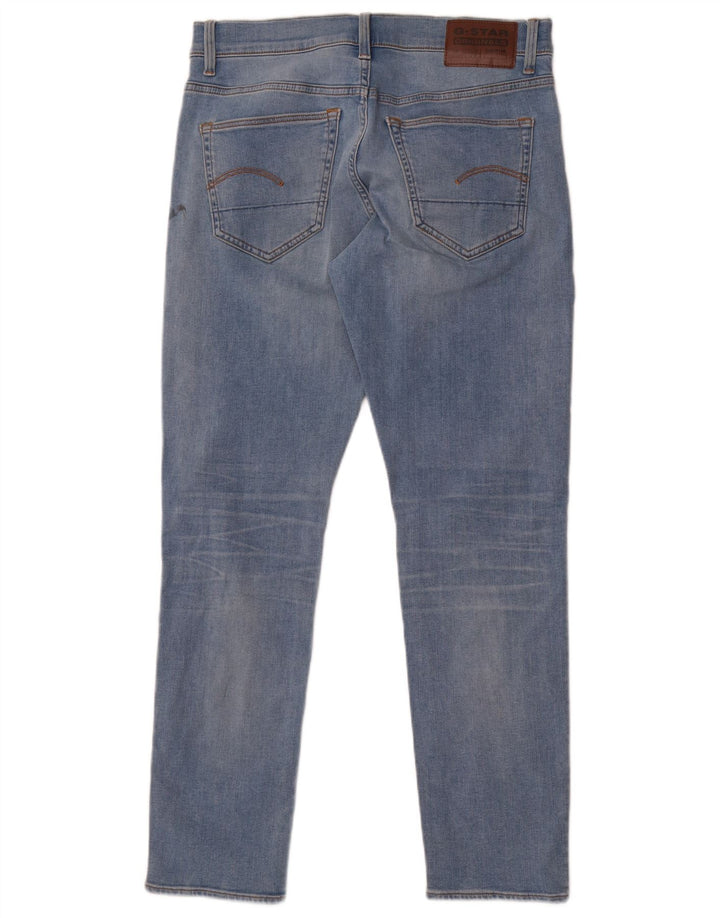 G-Star Masculino Slim Jeans W31 L30 Azul Algodão