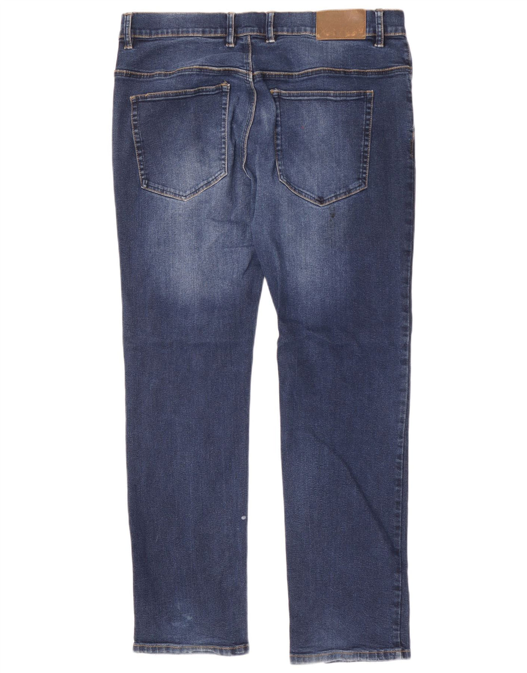 French Connection Masculino Slim Jeans W36 L32 Azul Algodão