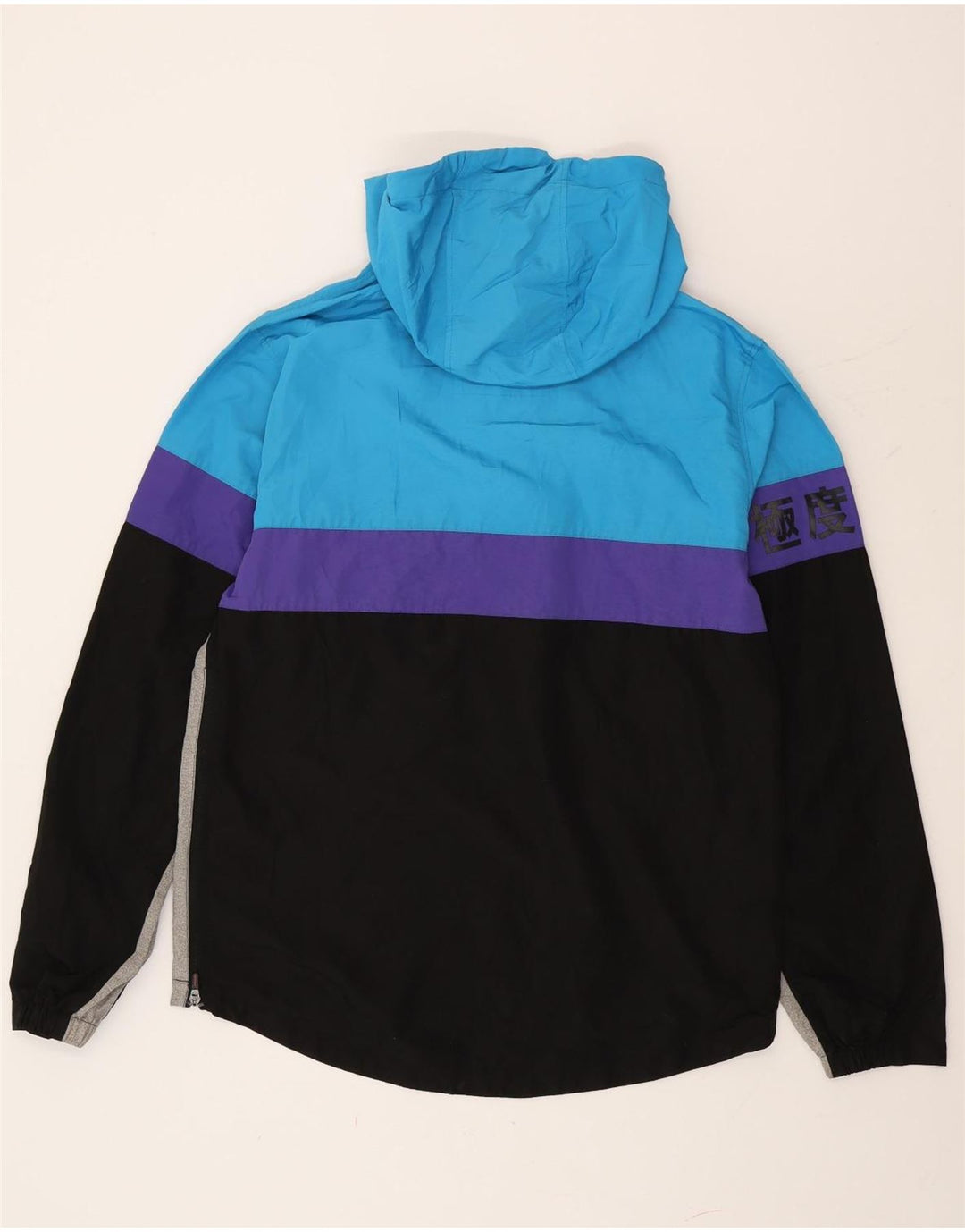 Jaqueta de chuva masculina Superdry pulôver UK 42 XL multicolorido Colourblock
