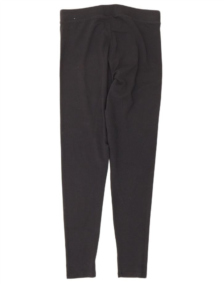 Leggings ADIDAS Femininas UK 14 Médio Algodão Preto