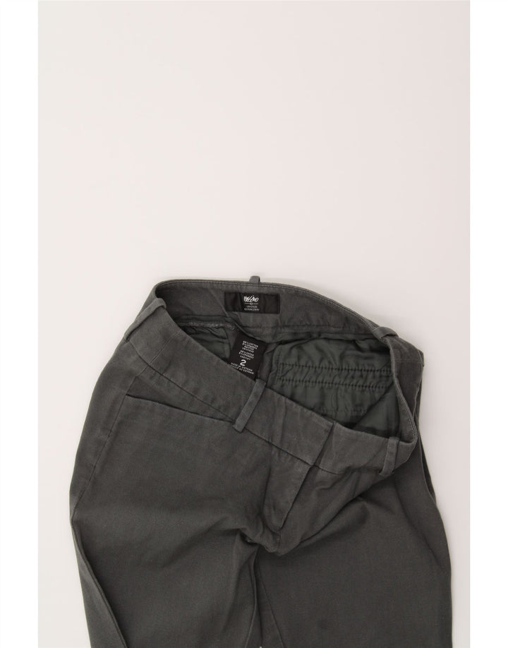 MOSSIMO Womens Slim Casual Trousers US 2 XS W28 L31 Grey Cotton Vintage Mossimo and Second-Hand Mossimo from Messina Hembry 