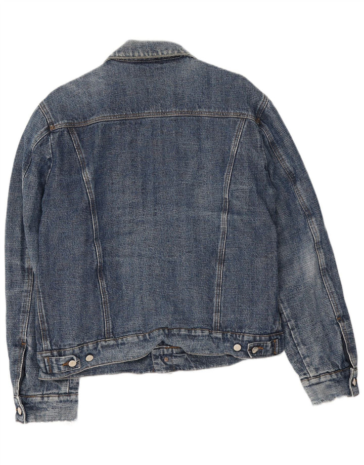 Jaqueta jeans masculina Iceberg IT 54 2XL algodão azul