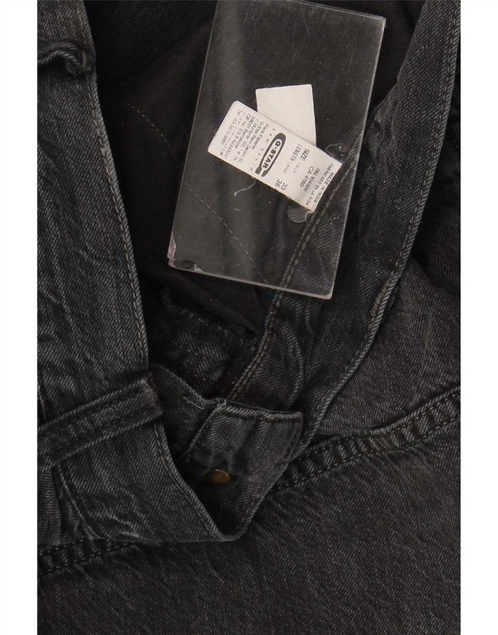 Jeans retos masculinos G-Star W33 L36 algodão cinza