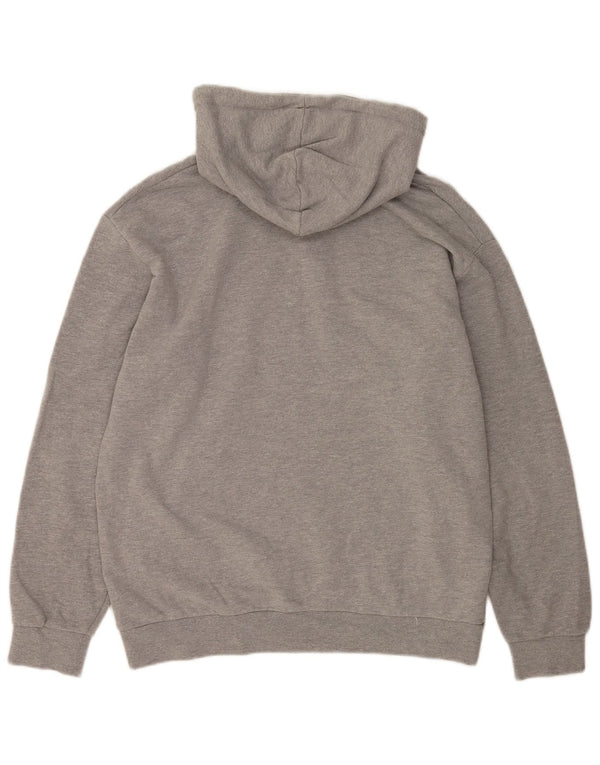 Zara Mens Hoodie Jumper XL Cinza