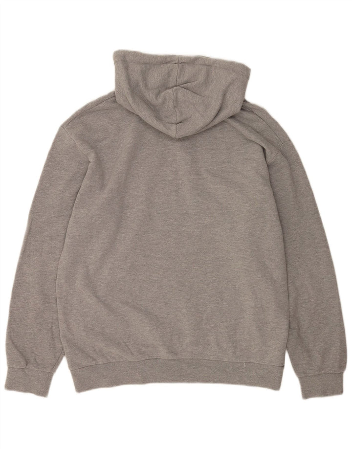 Zara Mens Hoodie Jumper XL Cinza